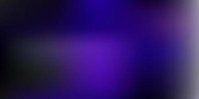 Dark purple, pink vector abstract blur pattern.