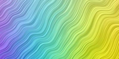 Light Multicolor vector background with bows.