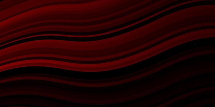 Dark Red vector background with lines.