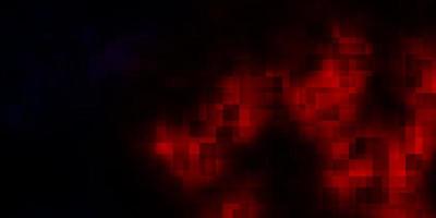 Dark Red vector pattern in square style.