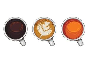 Cup Of Coffee Collection vector