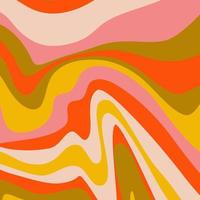 Psychedelic trippy y2k retro background swirl. Simple vector illustration. Groovy wave print. Vintage background. Psychedelic groovy spiral