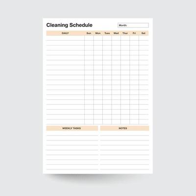 Speed Cleaning Checklist,Cleaning Planner,printable Weekly Planner,Cleaning  Checklist,Cleaning Guide,Cleaning Template,Cleaning Routine,Cleaning  Tracker,weekly cleaning list 22915749 Vector Art at Vecteezy