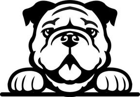 perro sencillo logo vector