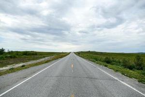 Road in the countryside photo