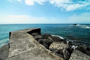 Scenic coastal view photo