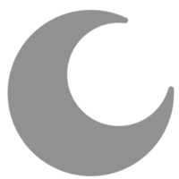 Halbmond Mond Symbol png