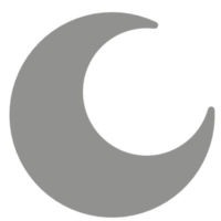 media luna Luna icono png