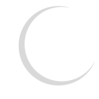 creshcent moon icon png