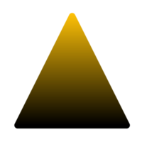 triángulo forma icono firmar png