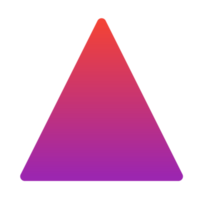 triangle shape icon sign png