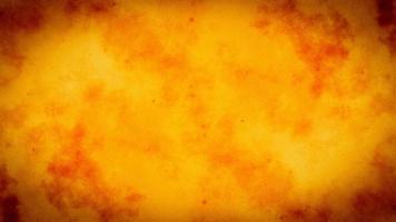 red and orange background, abstract watercolor background with space. colorful sunrise or sunset colors in cloudy shapes. beautiful hues of yellow gold and pink in hand painted watercolor background photo