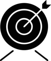 Target focus icon symbol design image, illustration of the success goal icon concept. EPS 10 vector