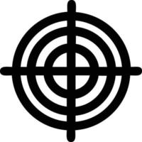 Target focus icon symbol design image, illustration of the success goal icon concept. EPS 10 vector