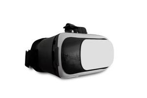 VR camera glasses smartphone isolated on a white background with clipping path. photo