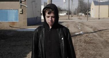 Teenager, Young Man, Teen Boy, Walking In Slow Motion video