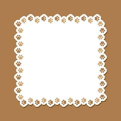 Dog Border Vector Art, Icons, and Graphics for Free Download