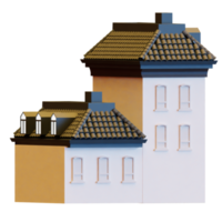 3d lowpoly hus png