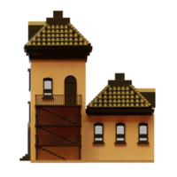 3d Lowpoly Haus png