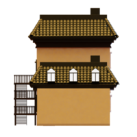 3D LOWPOLY HOUSE png