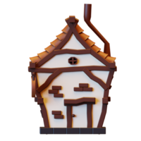 Lowpoly 3d Haus png