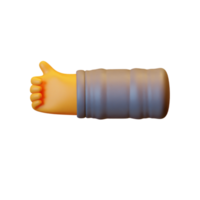 3D Hand Lowpoly png