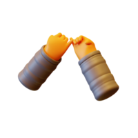 3d hand- lowpoly png