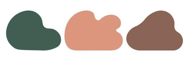 Abstract Blob Shape Vector Illustration