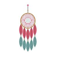 Macrame Wall Hanging Home Decoration vector