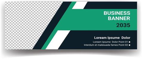 diseño de plantilla de banner web de negocios vector gratis