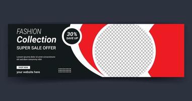 business web banner template design free vector