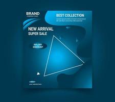 Fashion sale instagram post template design free vector