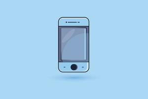 Free vectors mobile phone illustration