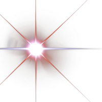 lente flare. luz efeito. generativo ai. png