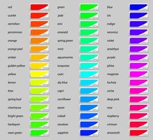 muestra de tela color paleta. neomorfismo estilo diseño modelo para tu diseño vector