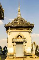 Buddhist Temple architecture in Thailand photo