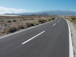 Road in the countryside photo