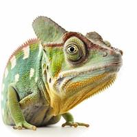 chameleon  illustration AI Generated photo