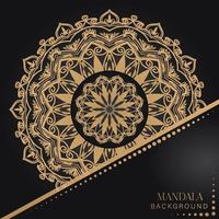 Luxury mandala background vector