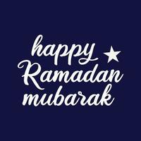 WebRamadan English Text Typography and Calligraphy in Vector. Ramadan Theme, Greeting Card, vector