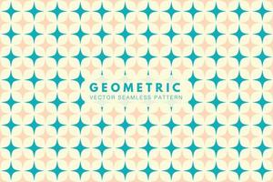 Geometric shape pastel color vector seamless repeating pattern