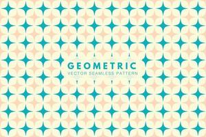 Geometric shape pastel color vector seamless repeating pattern