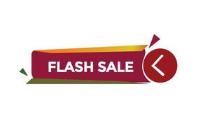 flash sale vectors.sign label bubble speech flash sale vector