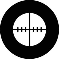 Target focus icon symbol design image, illustration of the success goal icon concept. EPS 10 vector