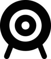 Target focus icon symbol design image, illustration of the success goal icon concept. EPS 10 vector