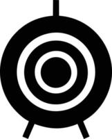 Target focus icon symbol design image, illustration of the success goal icon concept. EPS 10 vector