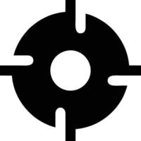 Target focus icon symbol design image, illustration of the success goal icon concept. EPS 10 vector