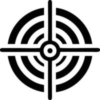 Target focus icon symbol design image, illustration of the success goal icon concept. EPS 10 vector