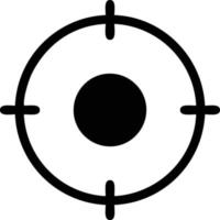 objetivo atención icono símbolo diseño imagen, ilustración de el éxito objetivo icono concepto. eps 10 vector