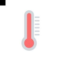 icon thermometer temperature vector